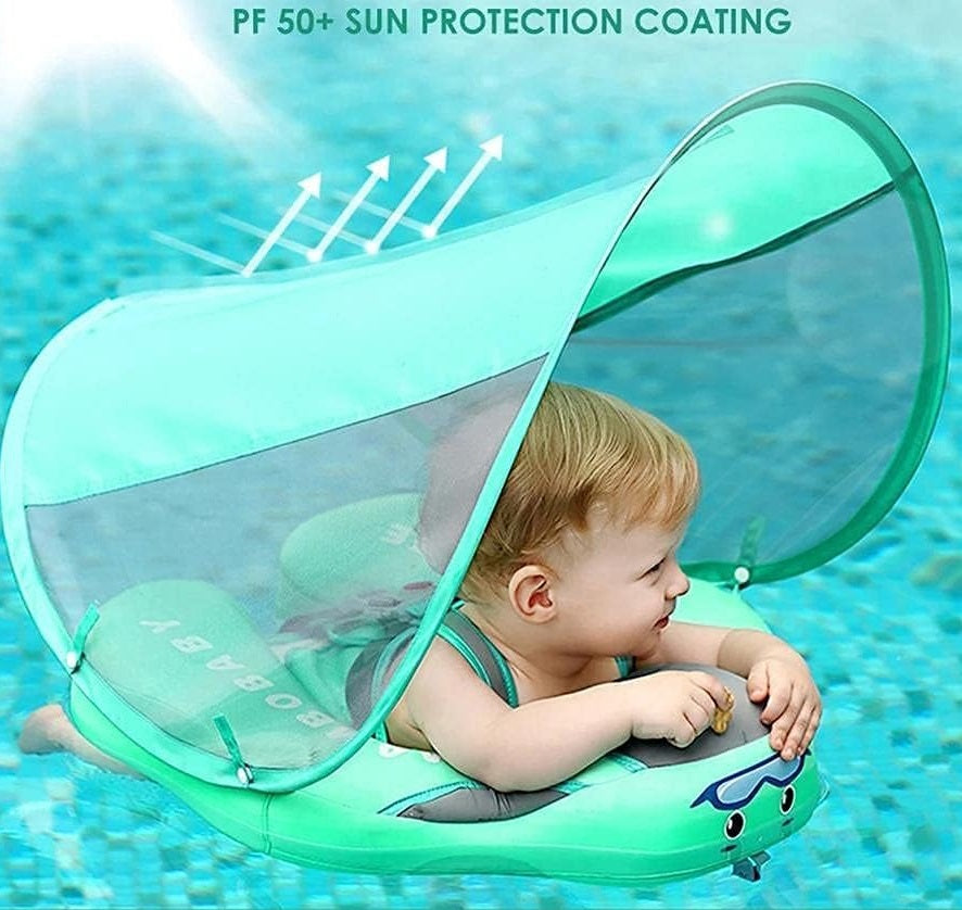 Baby Swimming Ring With Awning